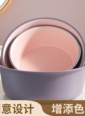 JOJOS L. PD.杂货先生.脸盆双色食品级材质加厚耐摔塑料  差一