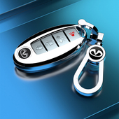 专用钥匙壳扣配件 高档汽车男士 适用于英菲尼迪q70L钥匙套全包款 式