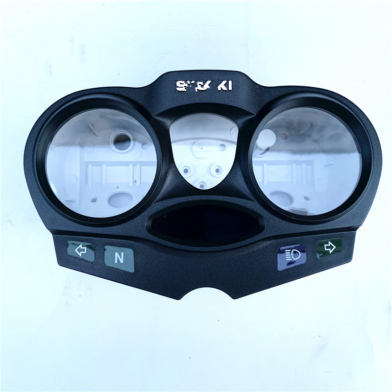 适用机车钻豹HJ125K-2-2A钻豹仪表码表里程表公里表上下仪表壳