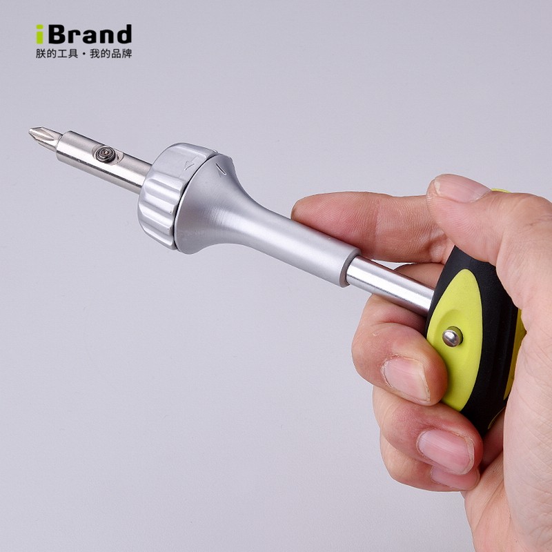 进口六角棘轮螺丝刀 十字一字t型螺丝批改锥拆机两用维修五金工具