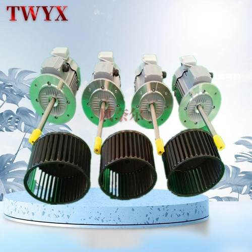 1.5kW立式铝壳长轴电机烤炉隧道炉烤箱耐高温电机三相异步电动机