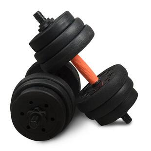 可拆卸环保哑铃男士举重片10kg20kg0kg40kg组合式女健身哑铃