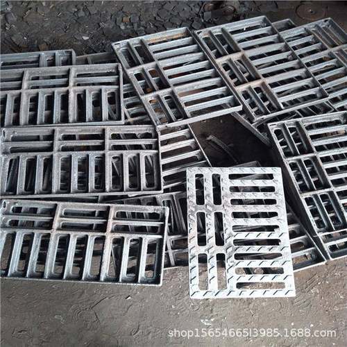 C250车库雨篦子立篦式雨篦子屏蔽式雨水口300*500养猪场排污铸铁