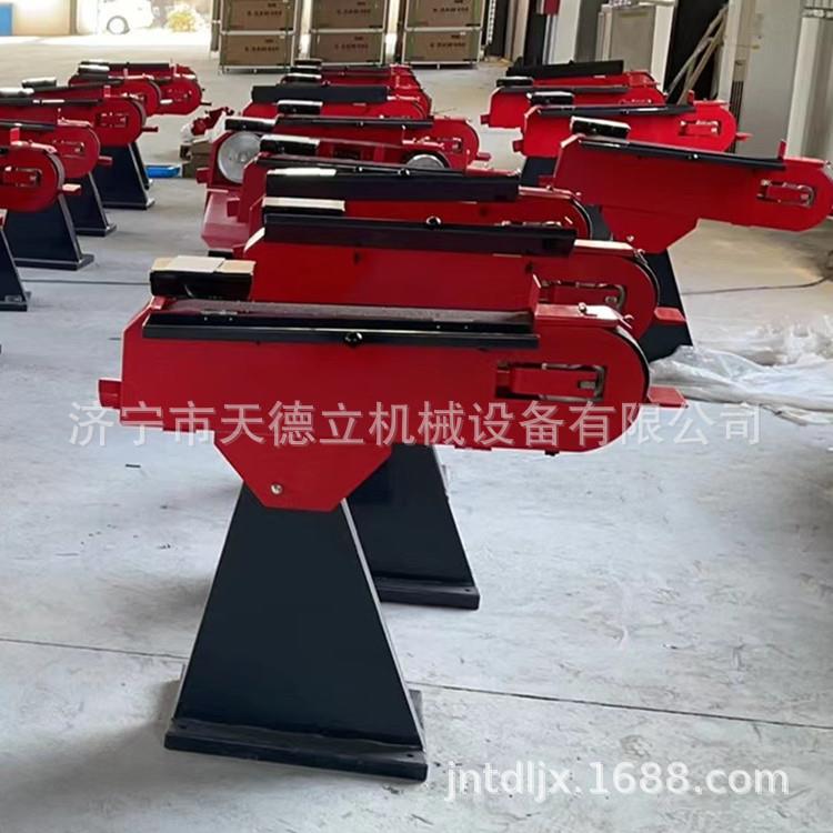 75型电动砂带机速用砂磨机打磨金属毛刺木材刀具除锈抛光2.2kw