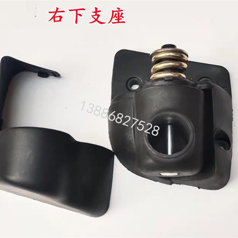适配东风畅行拓行D3汽车驾驶室倒车镜架底座后视镜支架固定下支座