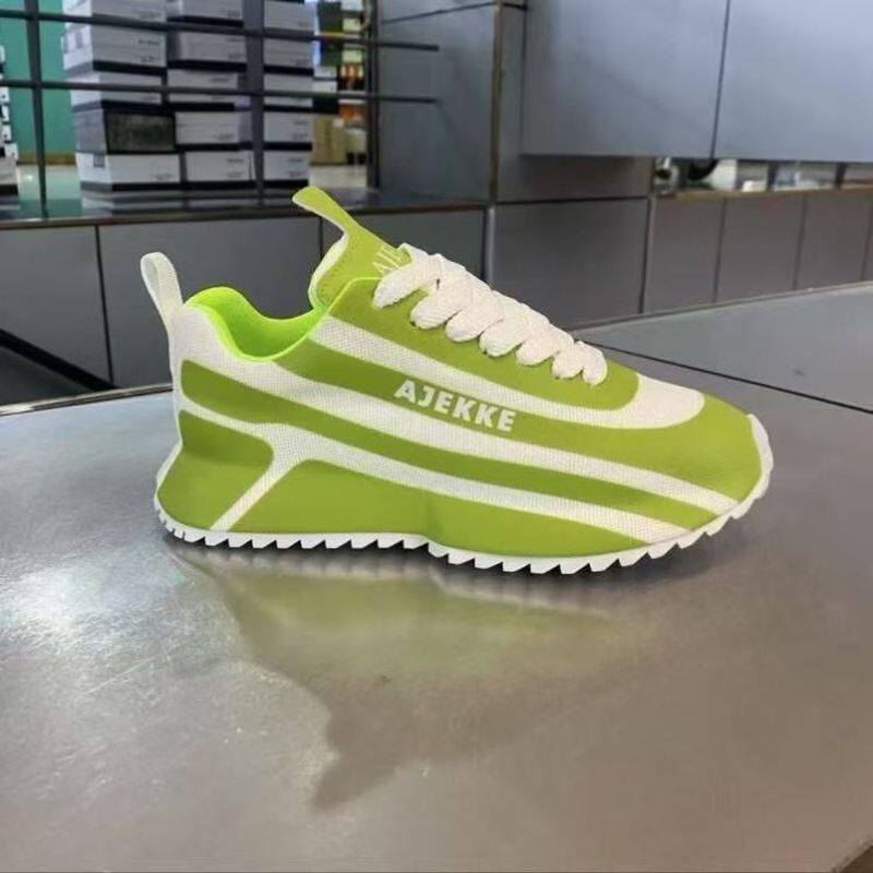 男鞋2025年秋季新款时尚百搭休闲鞋布面透气厚底增高包底老爹鞋潮