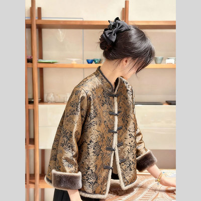 新中式国风外套复古超火上衣女