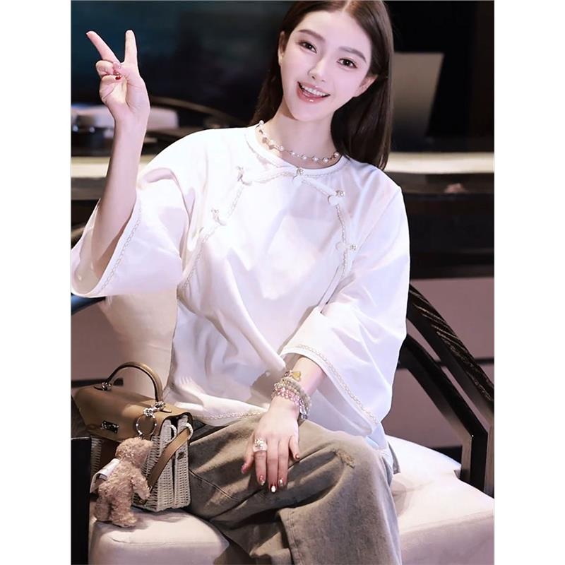 新中式女装国风上衣唐装小衫