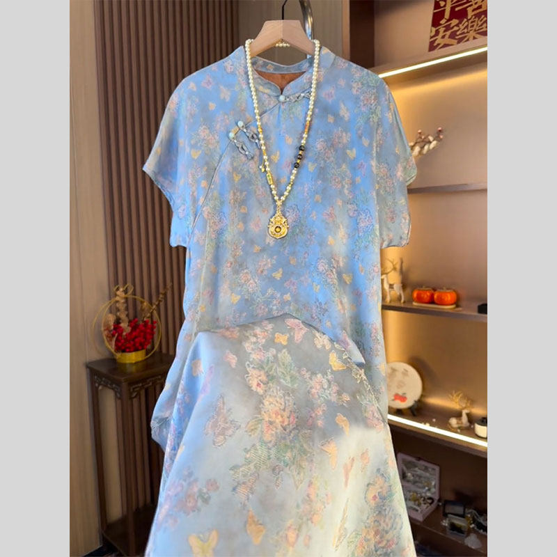 新中式女装国风气质高级感连衣裙
