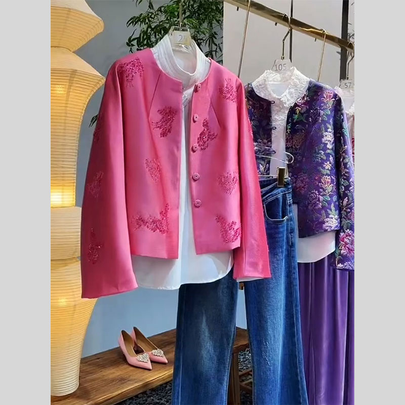 新中式女装国风外套2025复古上衣