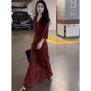裙子 今年流行爆款 独特漂亮巨好看气质高级感连衣裙女2025秋季 新款