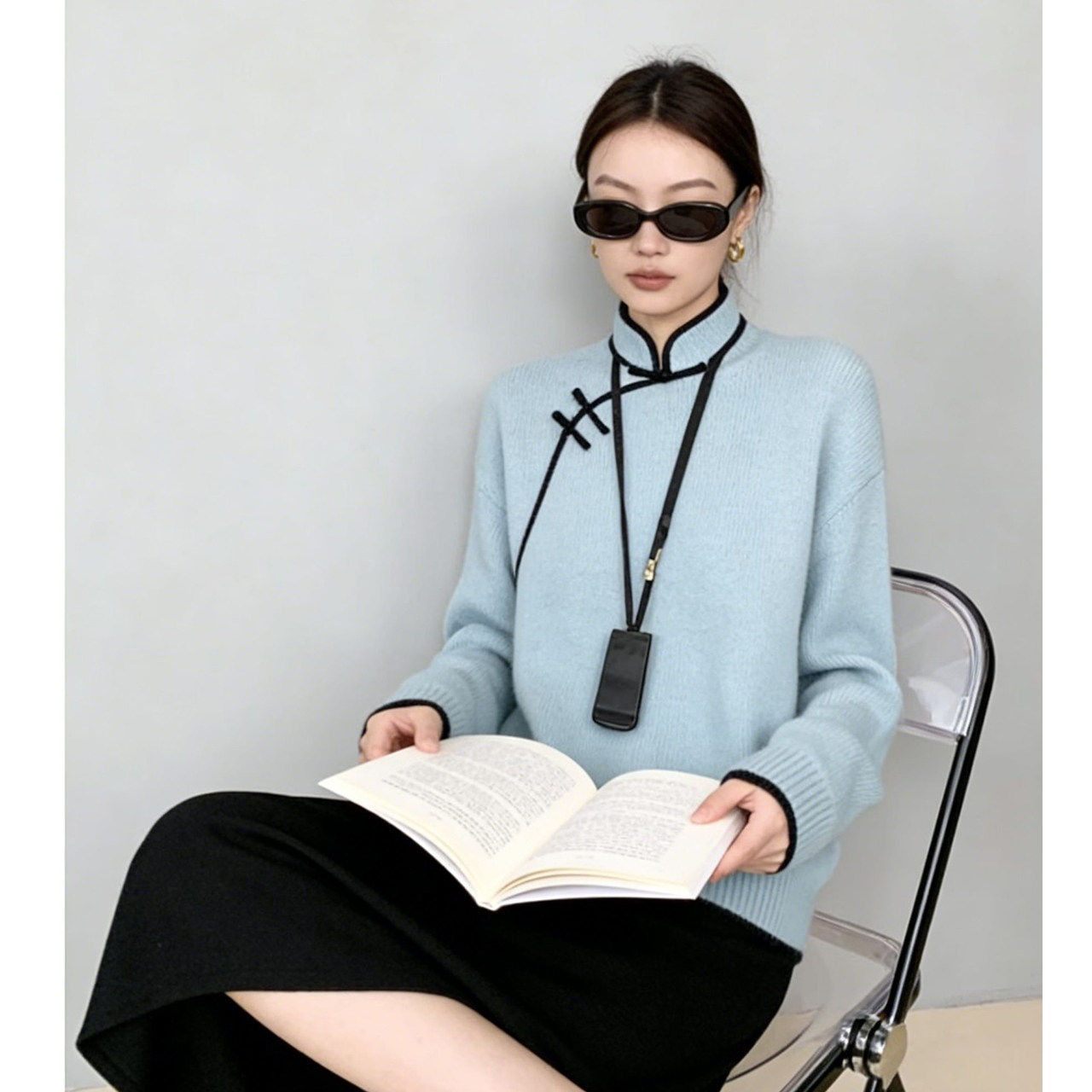 新中式女装国风毛衣气质高级感超好看宽松针织上衣女秋季新款,女装/女士精品,大码内搭,淘宝优惠券,粉丝福利购,淘宝优惠卷