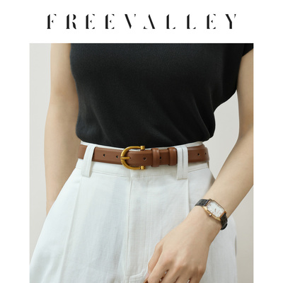 FREEVALLEY自由谷【明星同款】 「头层牛皮腰带」回购率超高！