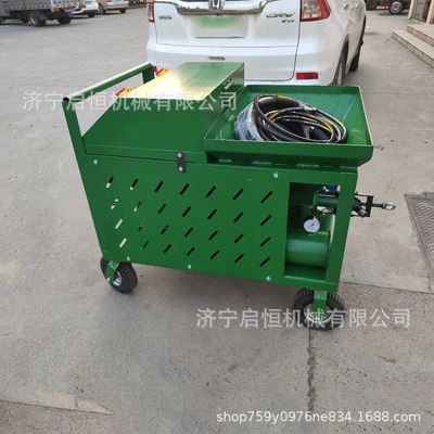 胶状粘稠性化工涂料喷涂机 学校操场塑胶跑道喷涂机 适用于防腐漆