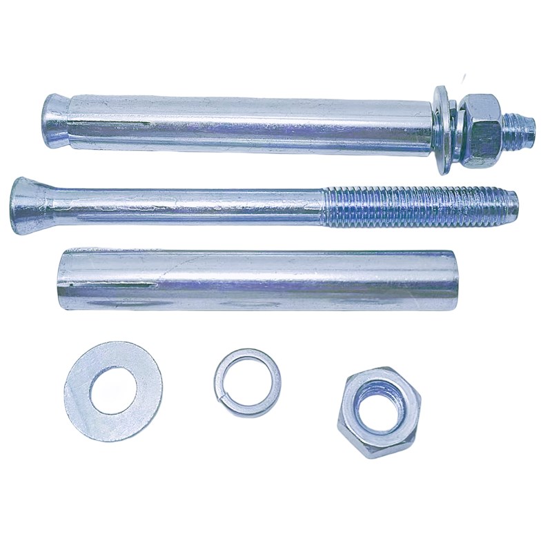 整盒 镀锌加长超长金属铁o膨胀螺丝大全拉爆M6M8M10M12M16M20mm