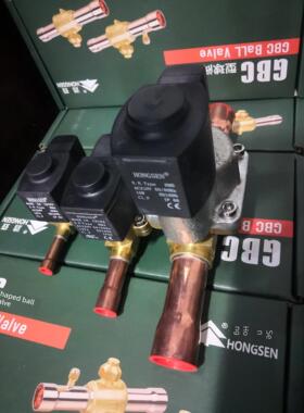 宏森电磁阀Hv20M7T 22mm焊点Ac24/220V Hm4冷库空调制冷