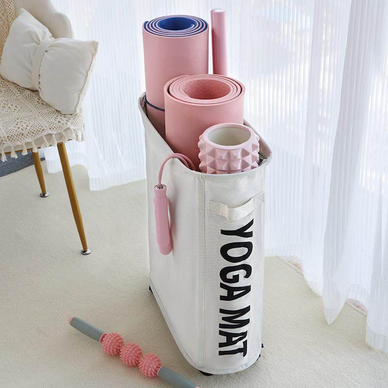 瑜珈垫收纳层架折叠脏衣篮可移动泡沫轴置物整理健身器材家用筐专,3C数码配件,USB多功能数码宝,淘宝优惠券,粉丝福利购,淘宝优惠卷