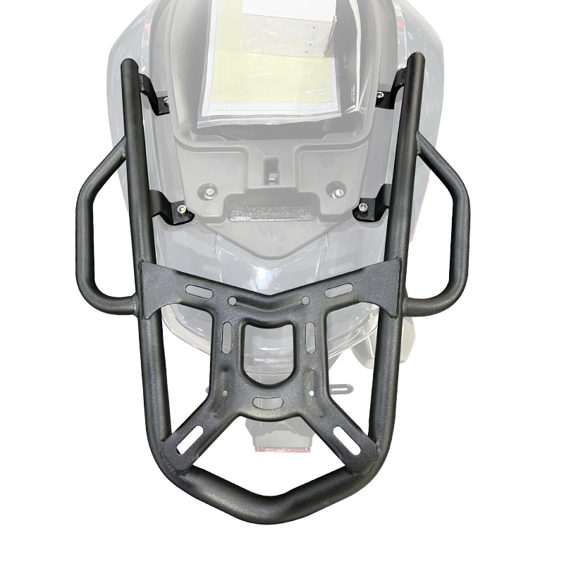 适用踏板车龙嘉VMAX ie300后货架尾箱K架备箱支架尾翼衣架改装配