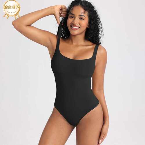 外贸双层贴肤BODYSUIT收腹美背SK