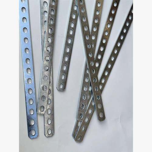 铁条长条直条凳子加固定条钢条镀锌扁铁一字连接片带孔有多孔角铁