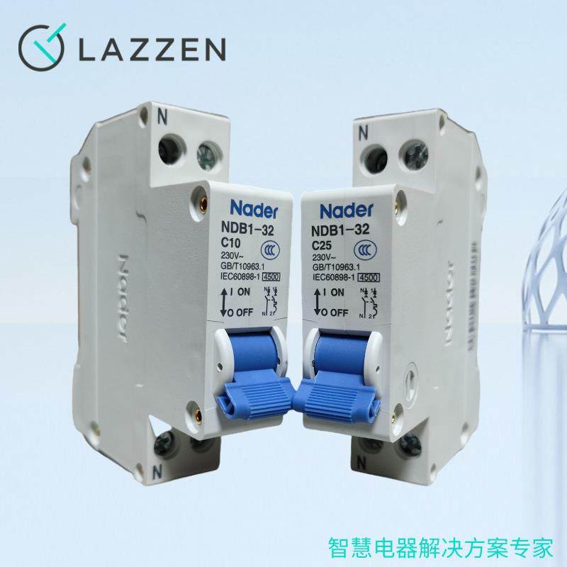 上良信NDB1-32系列C型微Nader空气开关断珺乐光海 家用上进线1P+N