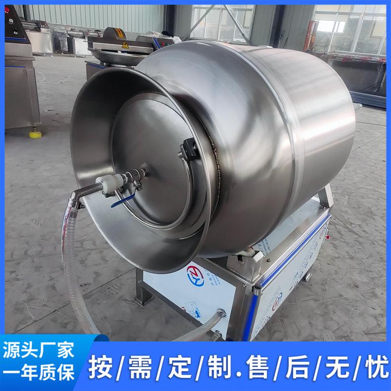 小型真空滚揉机GR-100L真空腌制设备牛羊肉猪排转筒腌肉机器