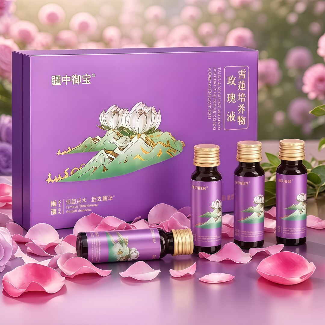 雪莲玫瑰滋补养生饮品礼盒疆中卸