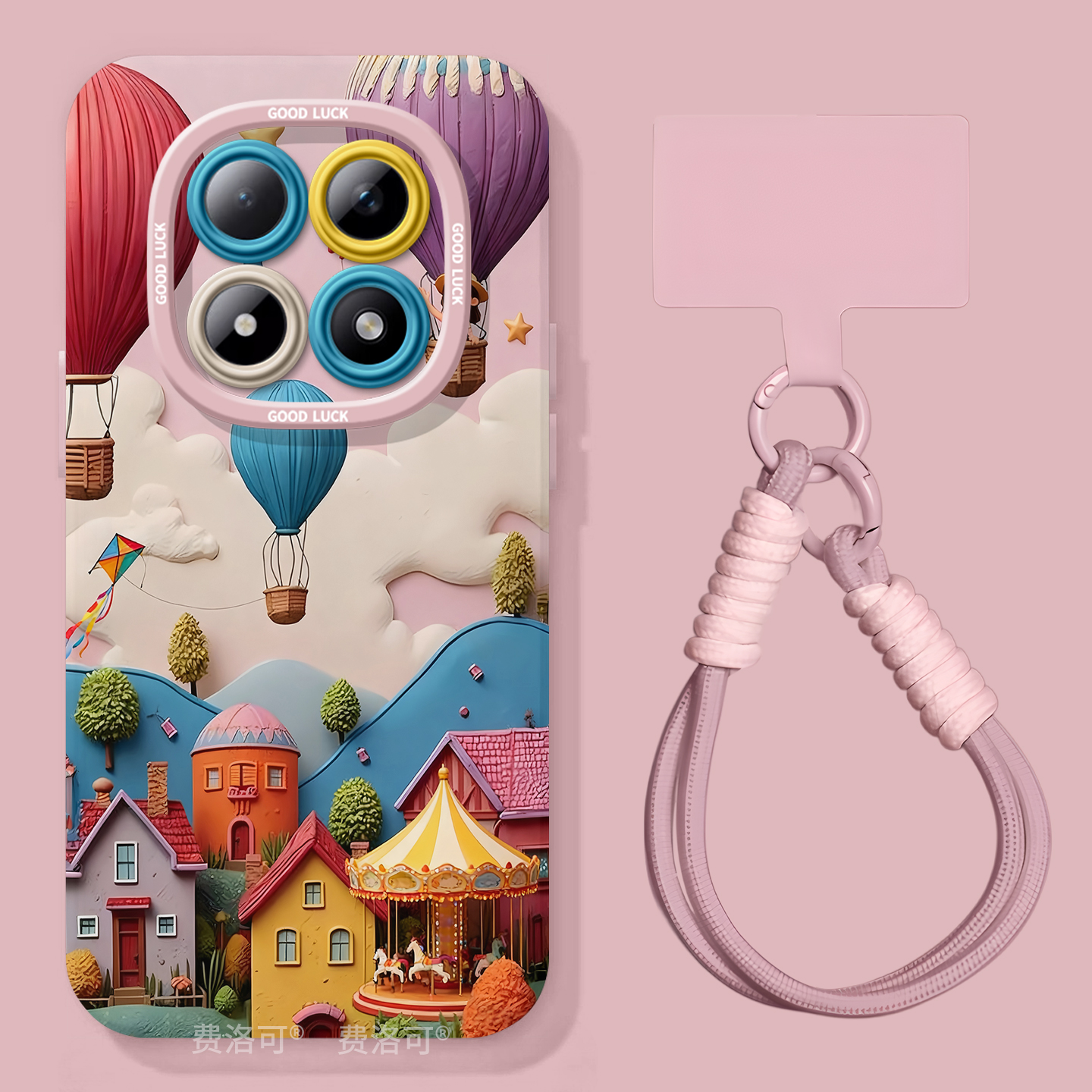 油画小镇适用红米turbo4pro手机壳note13新款note15pro全包12防摔turbo3软10外壳8的7redminote9小米高级好看