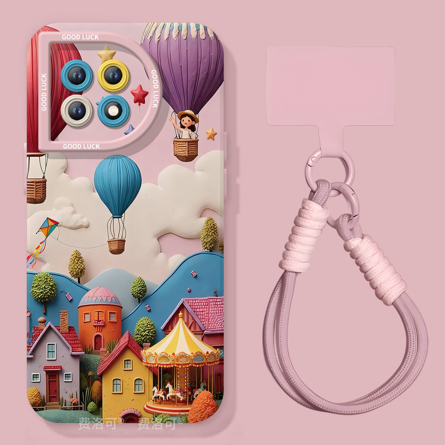 油画小镇适用一加ACE3手机壳ace5pro竞速版的套新款1加ace2硅胶por保护1+ace3v全包oneplus外壳ace镜头2v