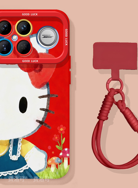 红色kt适用红米k90手机壳80秋冬新款k60pro保护套小米40s全包硅胶70至尊版redmi防摔30por高级50女款壳马年