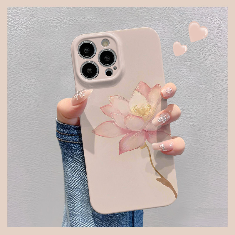 胭脂荷花适用于苹果华为vivo小米oppo红米荣耀一加iPhon