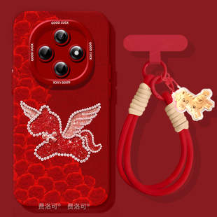 玫瑰小马适用oppoa6pro手机壳2025新款 a91防摔 A6B保护套A5软硅胶a97超火a95全包opop新年a93小众高级a92s女款