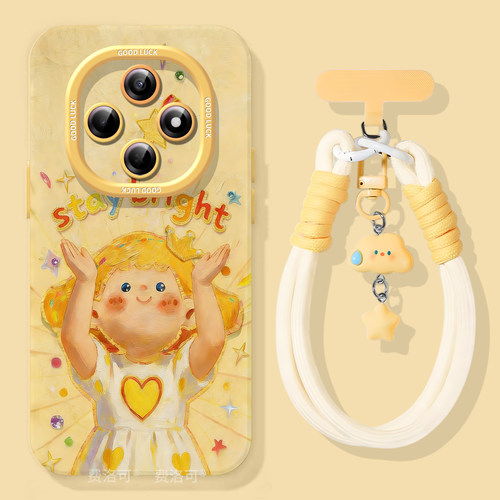 发光女孩适用oppoa6pro手机壳2025新款A6B保护套A5软硅胶a97保护a95全包opop镜头a93小众高级感a92s女a91外壳