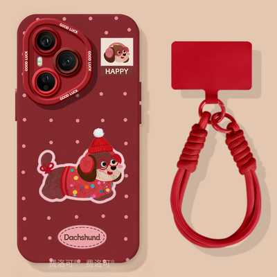 耳机腊肠适用华为荣耀400手机壳300pro新款100新机200硅胶50高端80镜头20s青春版90全包70保护壳30外壳女60