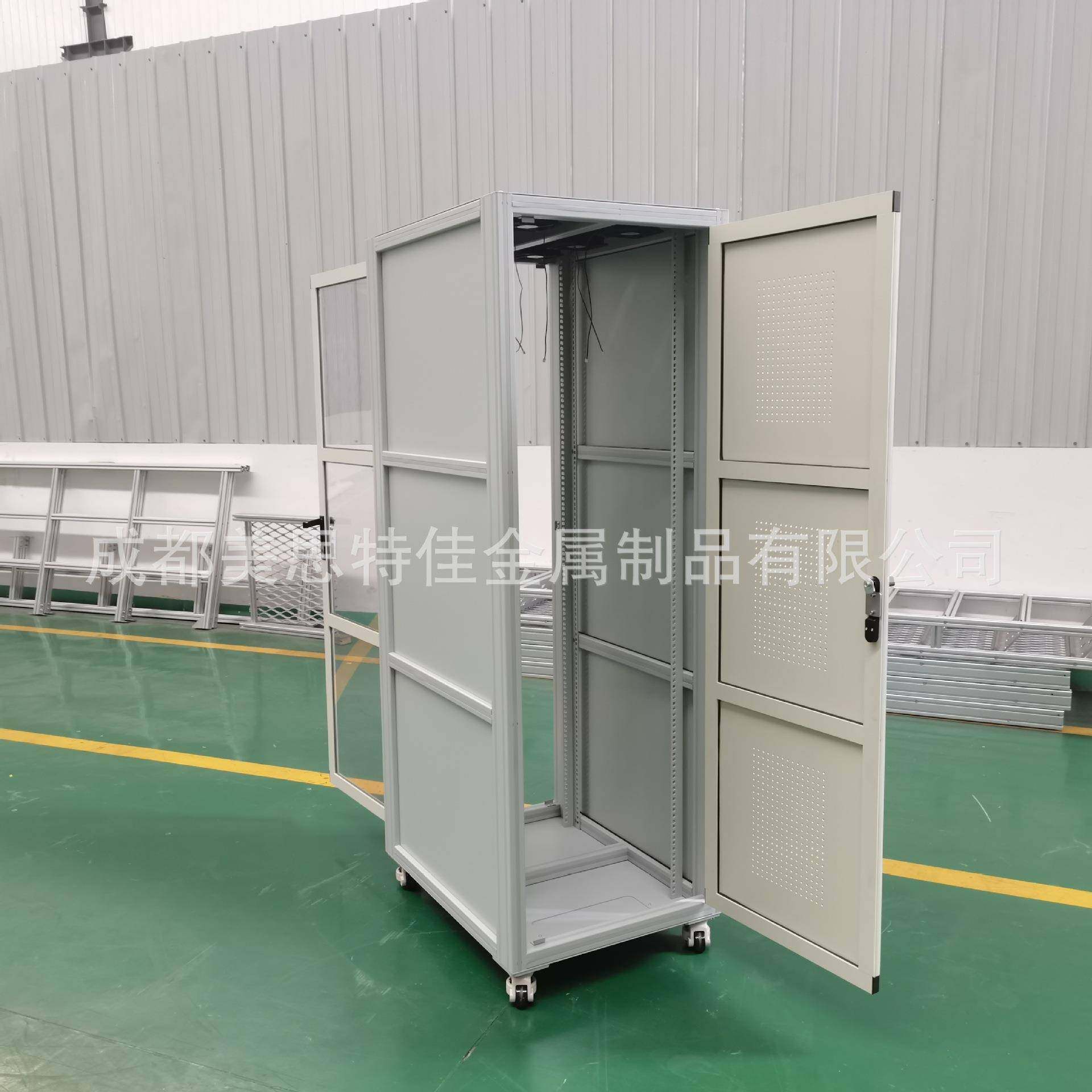 成都工业铝型材机箱全铝服务器机柜网络音响功放机柜生产厂家