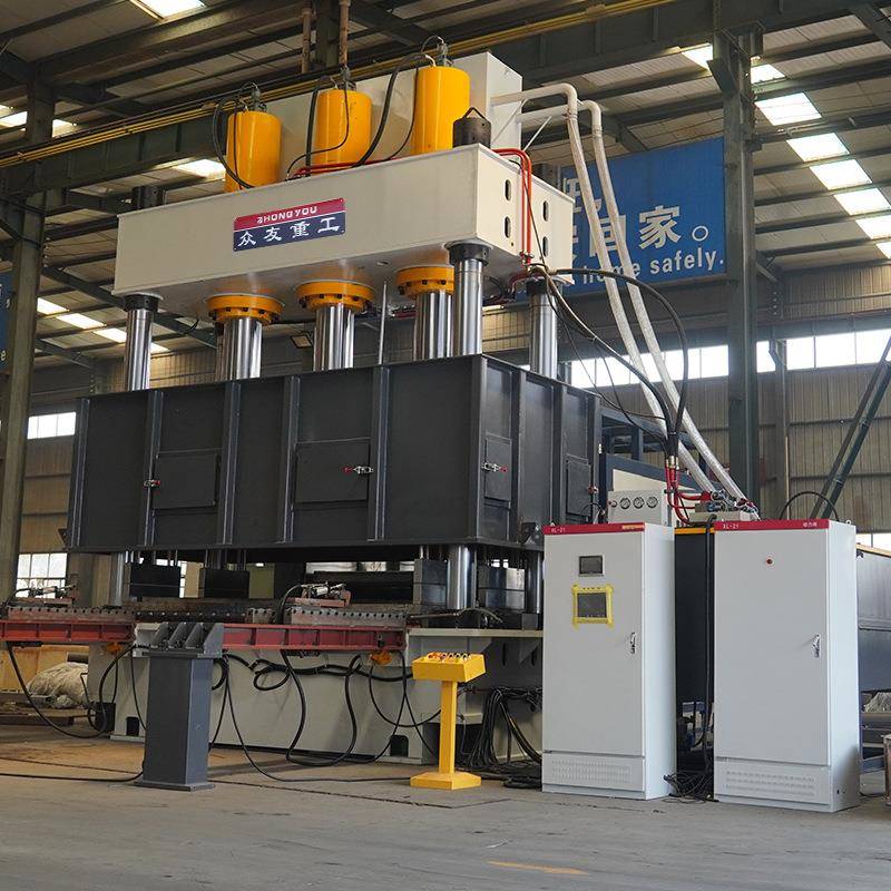 2000吨SMC绝缘板液压机3000吨复合材料热压成型压力机伺服油压机