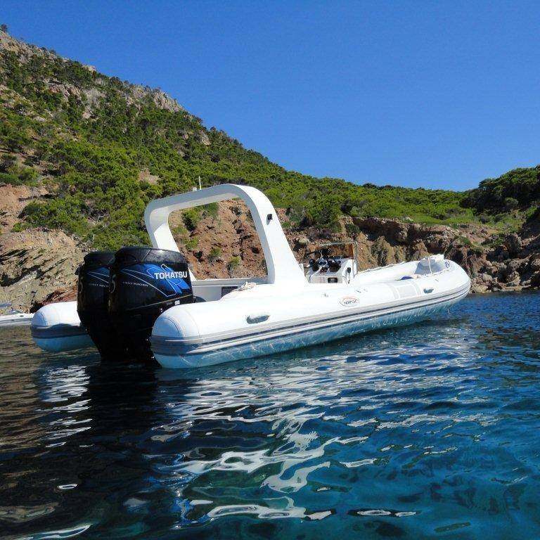 7.6米海钓船 玻璃钢船 硬充气船 海事公务船 PVC船 硬底船 休闲船