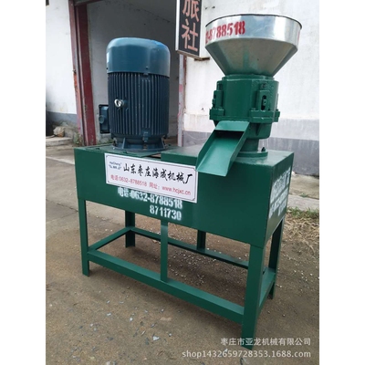 时产半吨的鱼饲料成型机 草粉做兔子颗粒的机子多少钱 造粒机