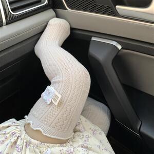 儿童袜子夏季薄款婴儿宝宝长筒袜女童过膝网眼透气防蚊袜2026新款