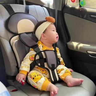 儿童便携式车载安全带防勒脖宝宝电动三轮车简易婴儿汽车通用座椅