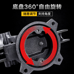 松亚台钳工作台i精密平口钳固定夹具小型家用多功能万用重型台虎