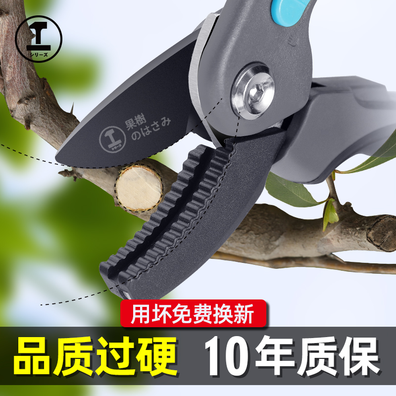 剪枝剪刀果树园艺剪刀修枝剪树枝花E剪园林专用花卉修剪枝条果枝
