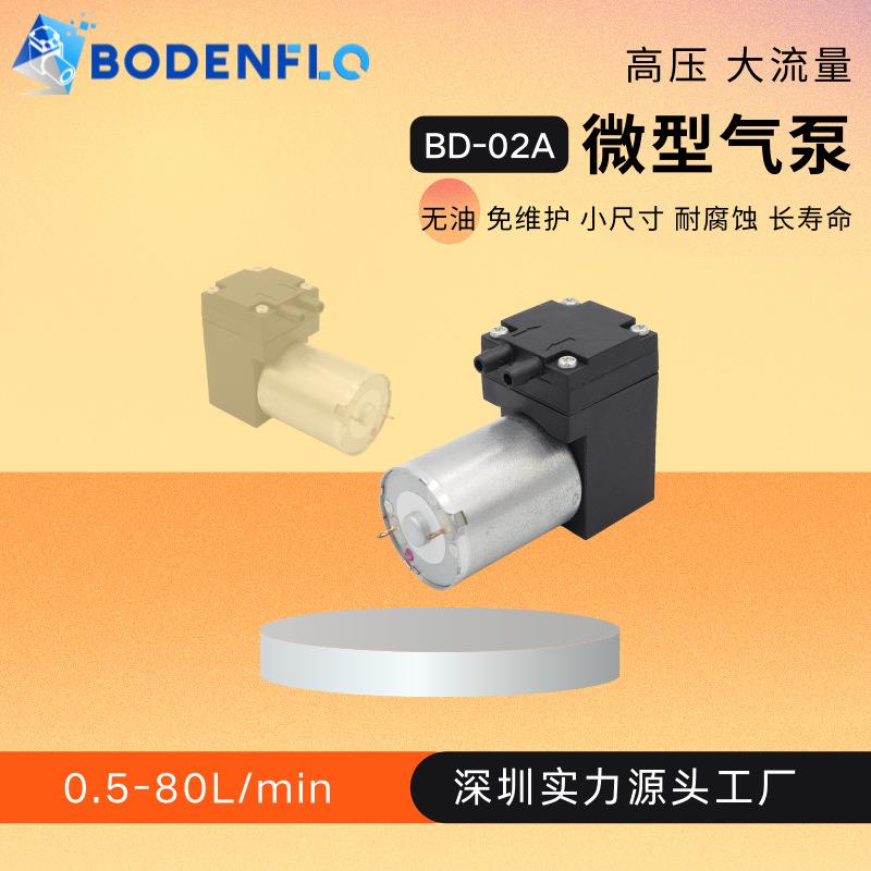 厂家全新供应微型隔膜泵6V12V24V长寿命碳刷无刷1-3升迷你充气泵