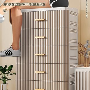 收纳柜储物柜抽屉式 高档欧式 五斗柜子置物柜家用夹缝柜客厅展现柜