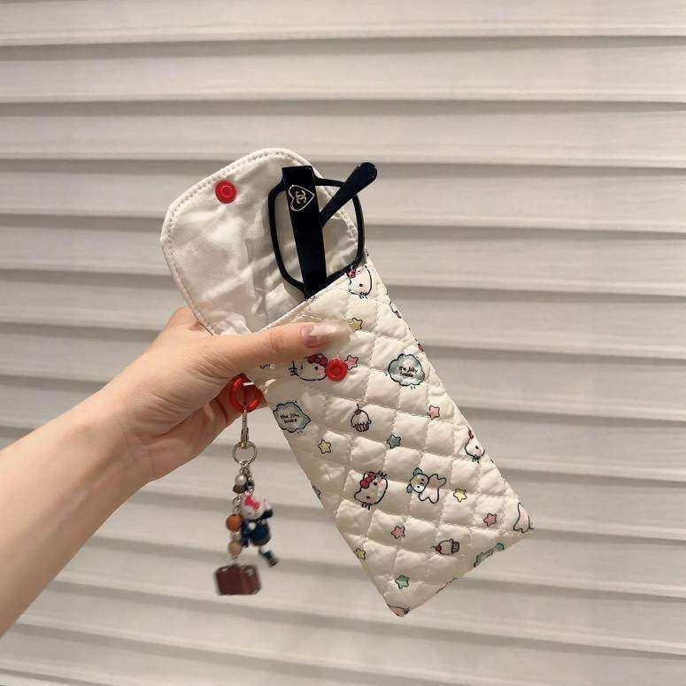 可爱眼镜收纳包女眼镜袋墨镜太阳镜保护套便携收纳袋防压2026新款