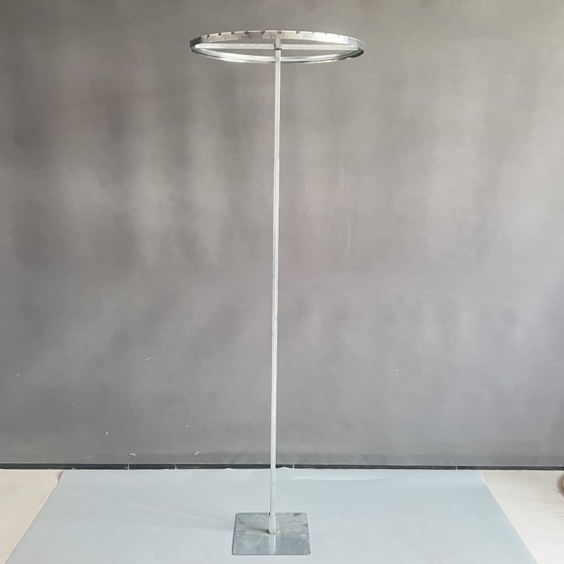 新款婚庆道具线帘圆环吊环架子z圆形铁艺拱门路引珠帘装饰立杆伸