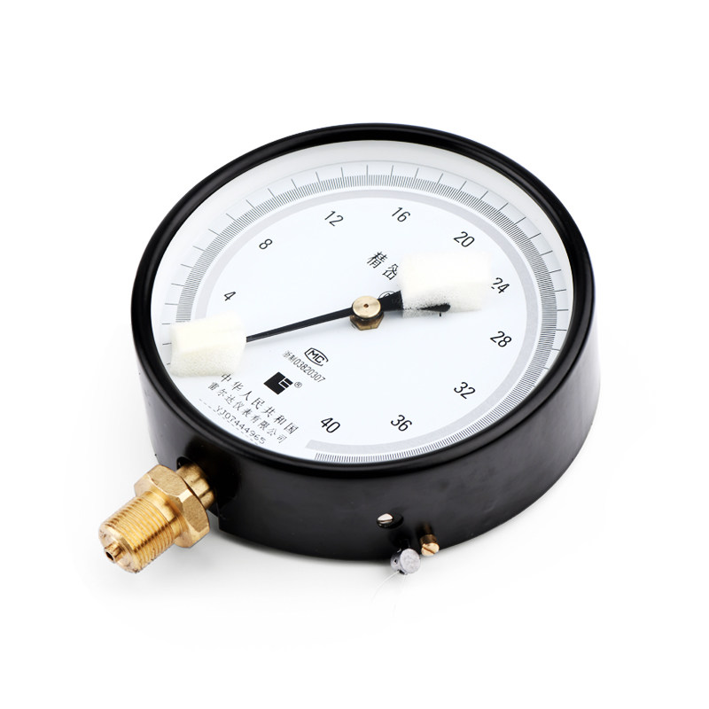 雷尔达精密压力表YB-15o0 0.4级/0.25级 0-1.6MPa高精度气液真空