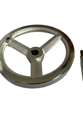 重型铸铁手轮JB/T7273r.3-94铁手轮25*320镀铬铁圆轮手轮 镀铬手