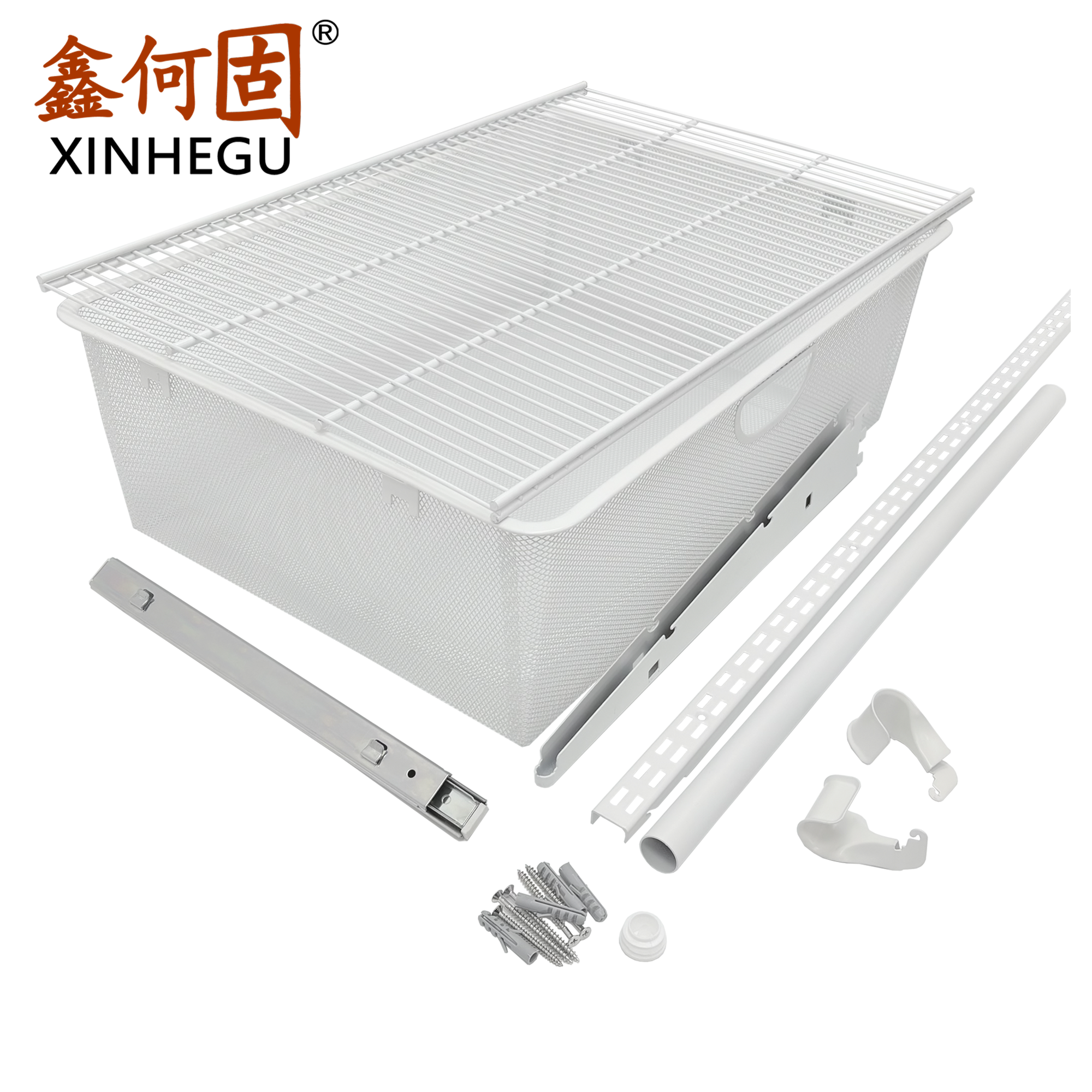 AA柱开放式全金属衣柜配件总汇