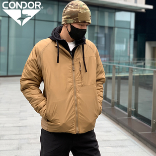 CONDOR银标P棉雨云防寒棉服冬季户外透气可压缩保暖夹克外套男